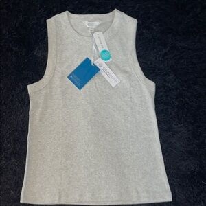 Market & Spruce Kids Light Gray Tank Top